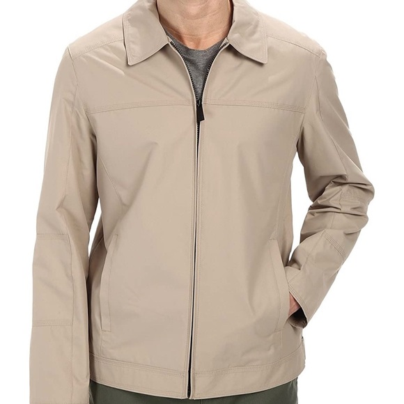 Men’s Perry Ellis Portfolio Dobby Tech Jacket - Picture 2 of 11